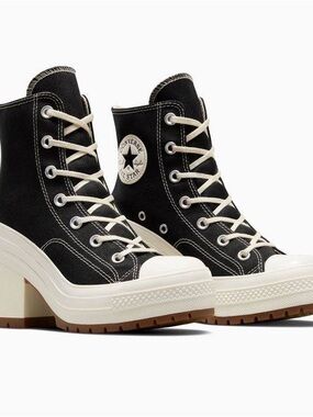Converse Women’s Black Platform Chuck Taylor High-Top Sneakers